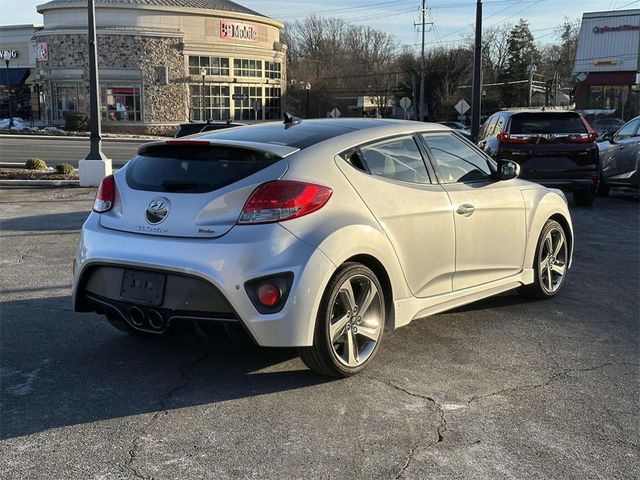 2013 Hyundai Veloster Turbo Blue Interior