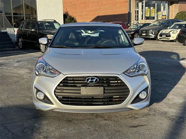 2013 Hyundai Veloster Turbo Blue Interior