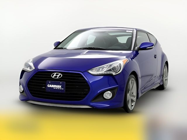 2013 Hyundai Veloster Turbo Black Interior