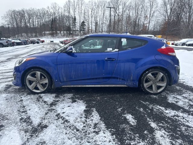 2013 Hyundai Veloster Turbo Black Interior