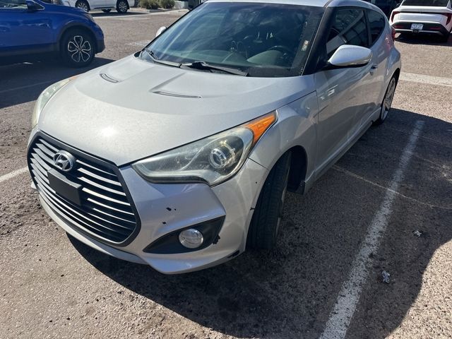 2013 Hyundai Veloster Turbo Black Interior