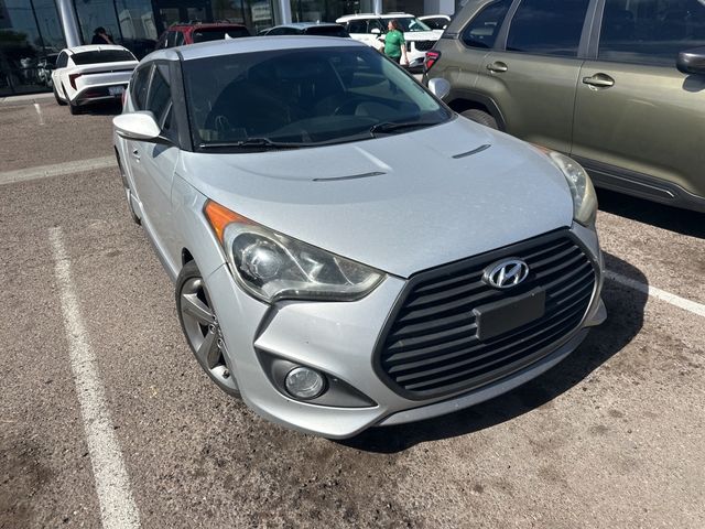 2013 Hyundai Veloster Turbo Black Interior