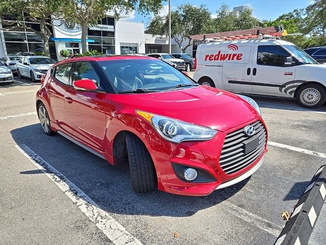 2013 Hyundai Veloster Turbo Black Interior