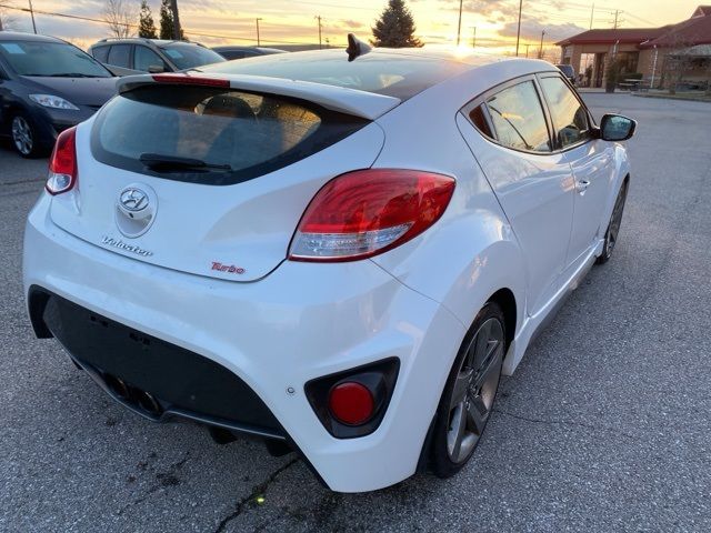 2013 Hyundai Veloster Turbo Black Interior