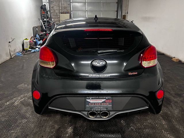 2013 Hyundai Veloster Turbo Black Interior