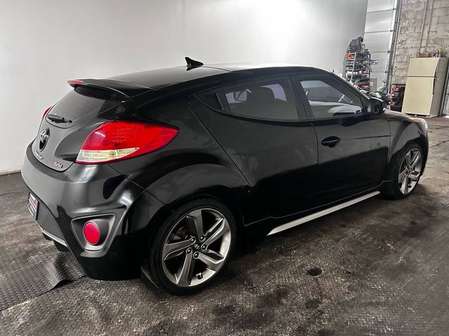 2013 Hyundai Veloster Turbo Black Interior