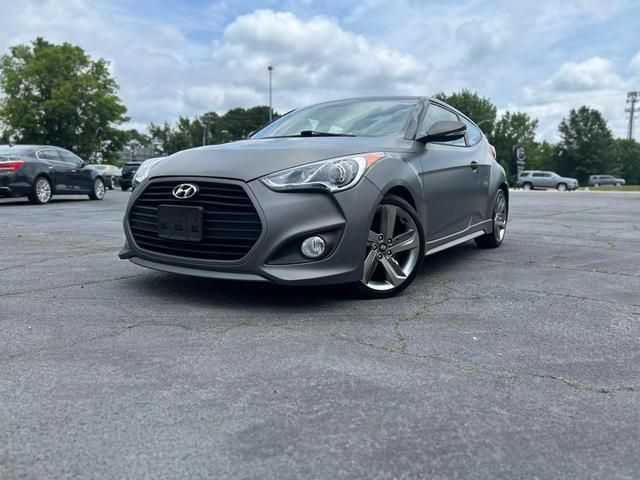 2013 Hyundai Veloster Turbo Black Interior