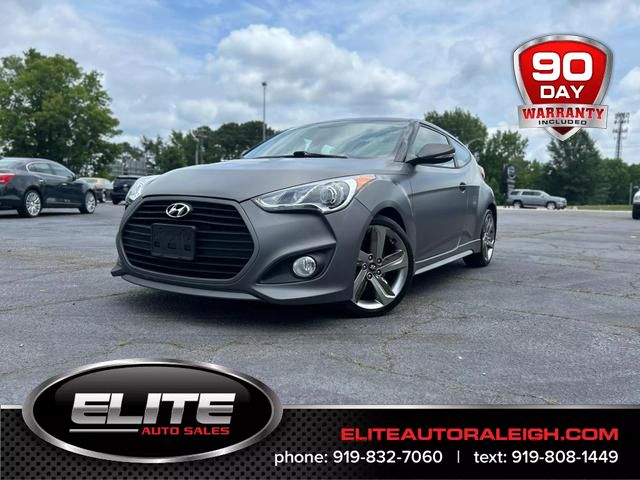 2013 Hyundai Veloster Turbo Black Interior