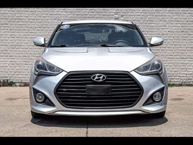 2013 Hyundai Veloster Turbo Blue Interior