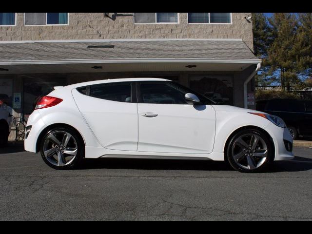 2013 Hyundai Veloster Turbo Blue Interior