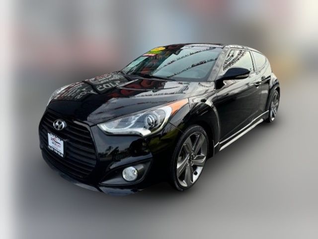 2013 Hyundai Veloster Turbo Black Interior