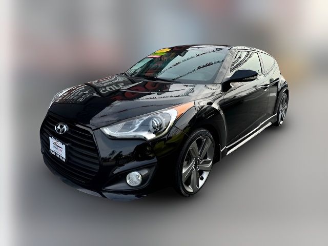 2013 Hyundai Veloster Turbo Black Interior