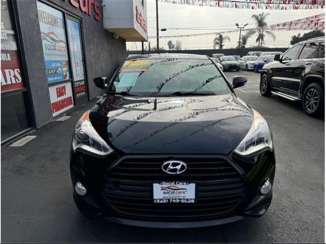 2013 Hyundai Veloster Turbo Black Interior