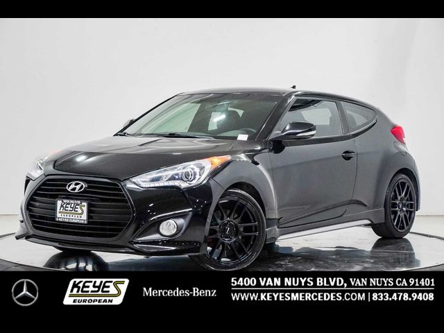 2013 Hyundai Veloster Turbo Black Interior