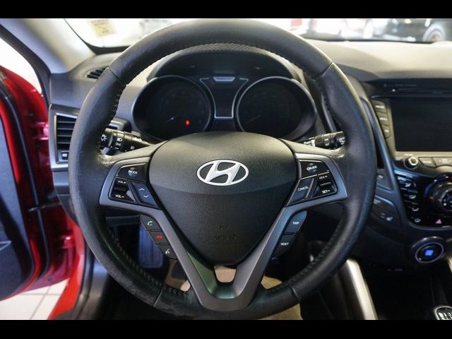 2013 Hyundai Veloster Turbo Black Interior