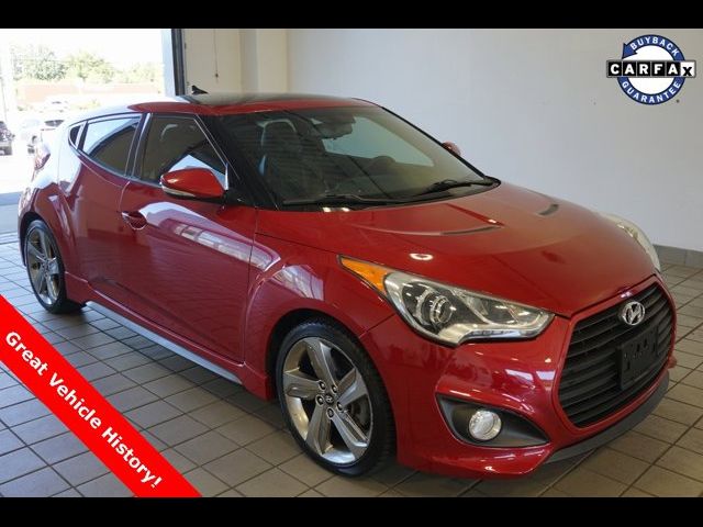 2013 Hyundai Veloster Turbo Black Interior