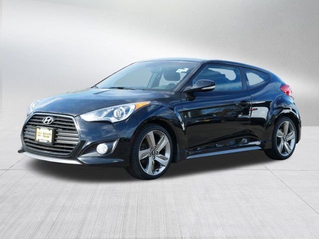 2013 Hyundai Veloster Turbo Black Interior