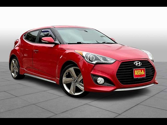 2013 Hyundai Veloster Turbo Black Interior