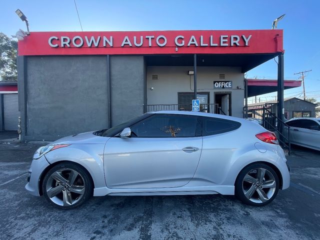 2013 Hyundai Veloster Turbo Black Interior