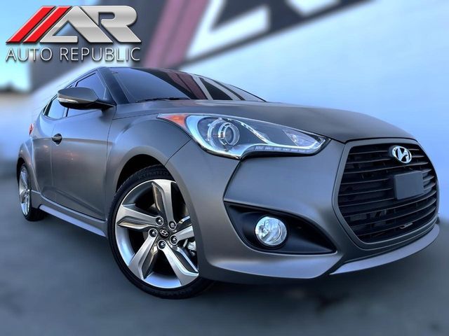 2013 Hyundai Veloster Turbo Black Interior