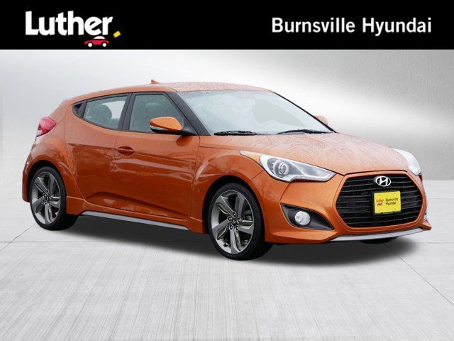 2013 Hyundai Veloster Turbo Black Interior