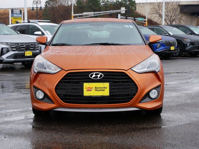 2013 Hyundai Veloster Turbo Black Interior