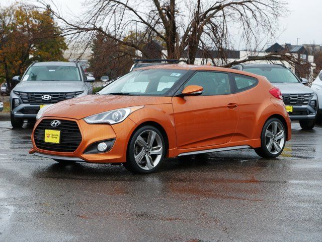 2013 Hyundai Veloster Turbo Black Interior