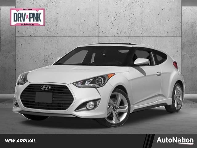 2013 Hyundai Veloster Turbo Blue Interior