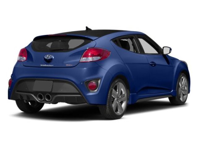 2013 Hyundai Veloster Turbo Blue Interior