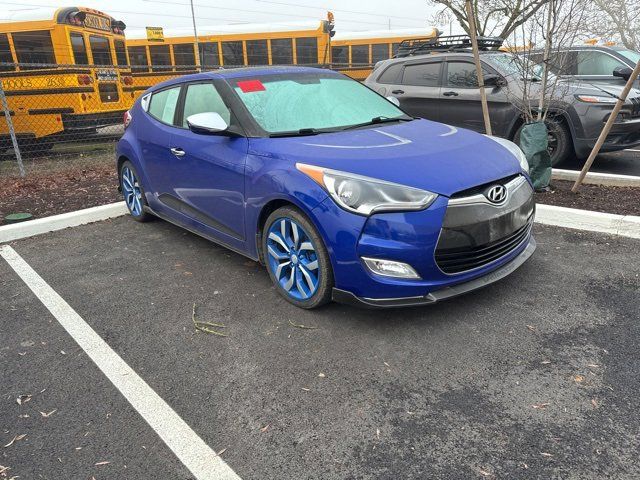 2013 Hyundai Veloster Black Interior