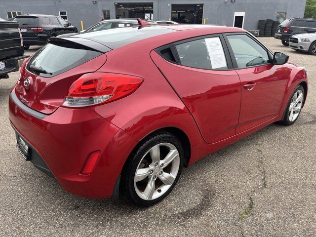 2013 Hyundai Veloster Black Interior