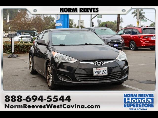 2013 Hyundai Veloster Black Interior