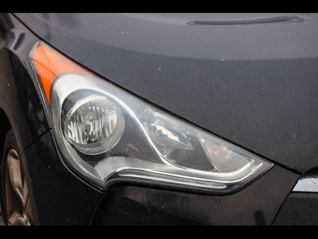 2013 Hyundai Veloster Black Interior