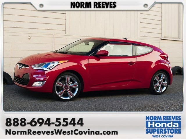 2013 Hyundai Veloster Black Interior