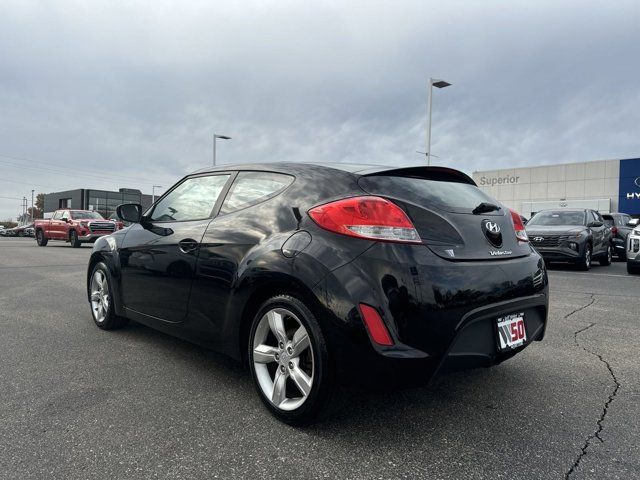 2013 Hyundai Veloster Black Interior