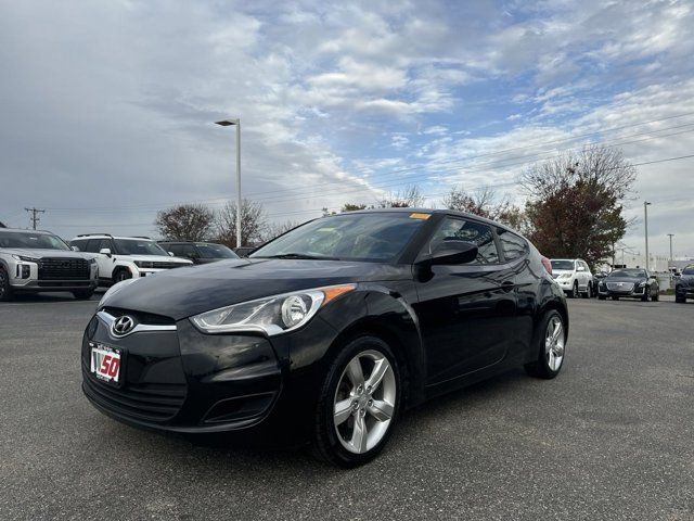 2013 Hyundai Veloster Black Interior