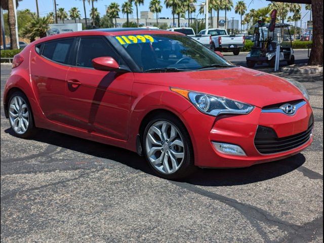 2013 Hyundai Veloster Black Interior