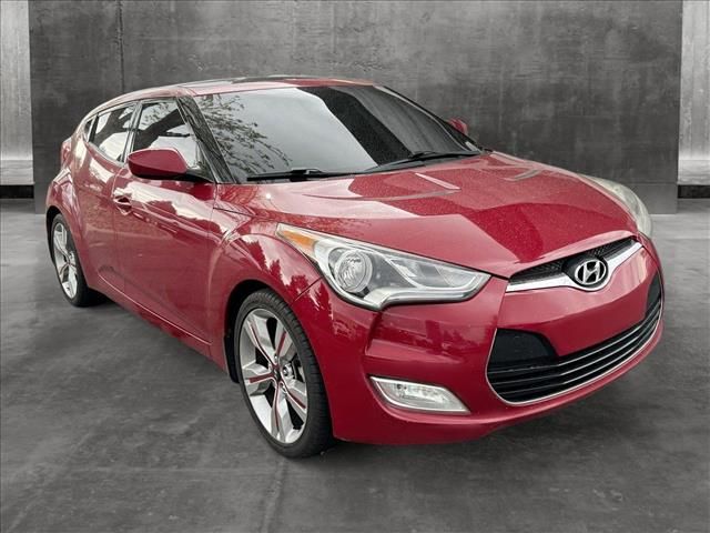 2013 Hyundai Veloster Black Interior