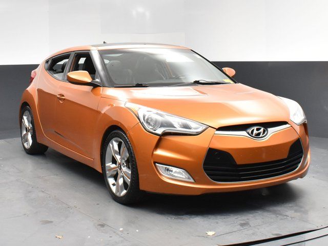 2013 Hyundai Veloster Black Interior