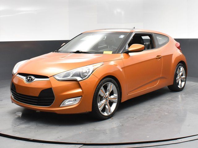 2013 Hyundai Veloster Black Interior