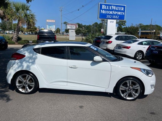 2013 Hyundai Veloster Black Interior