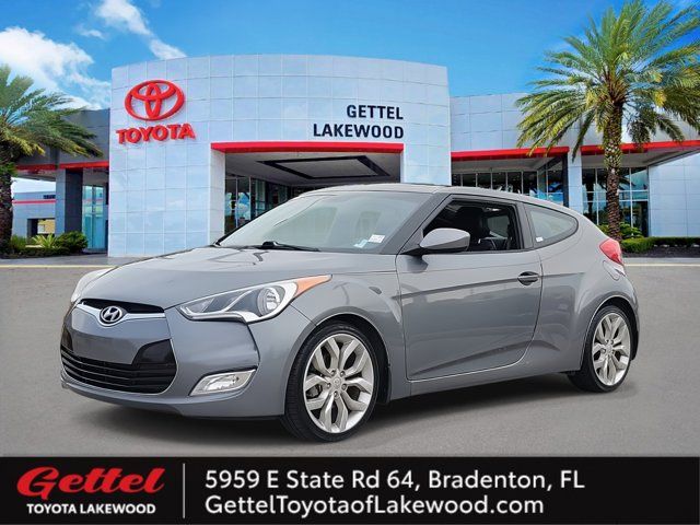 2013 Hyundai Veloster Black Interior