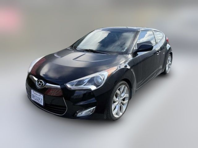 2013 Hyundai Veloster Gray Interior