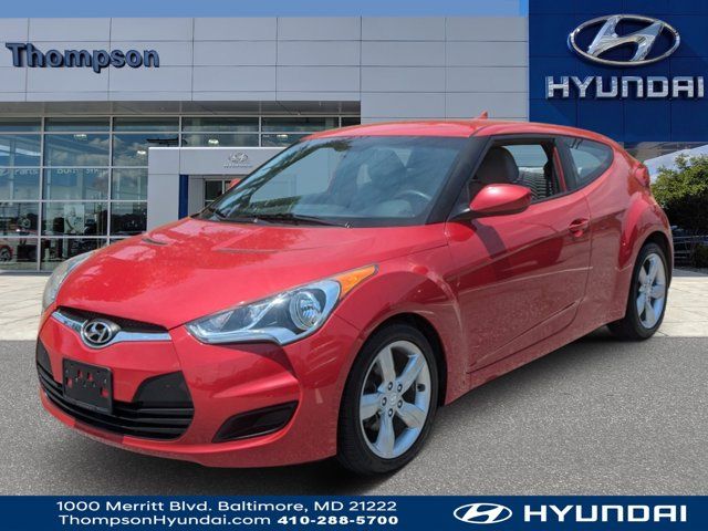 2013 Hyundai Veloster Gray Interior