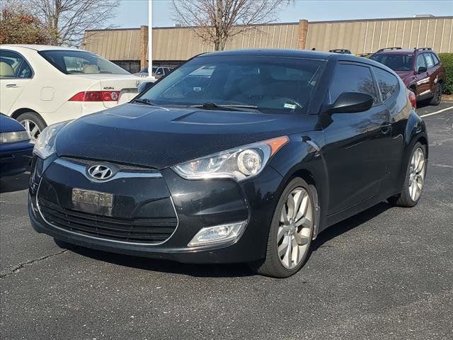 2013 Hyundai Veloster Gray Interior