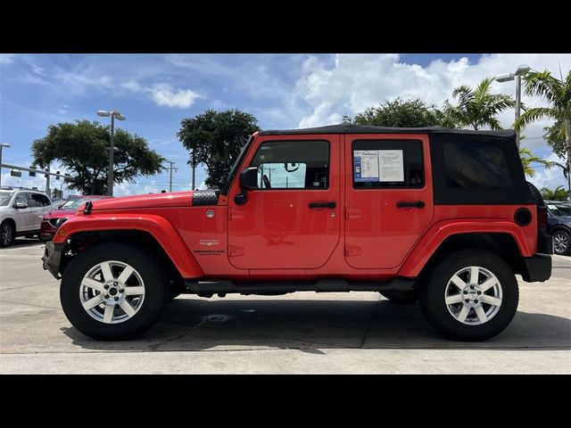 2013 Jeep Wrangler Unlimited Sahara