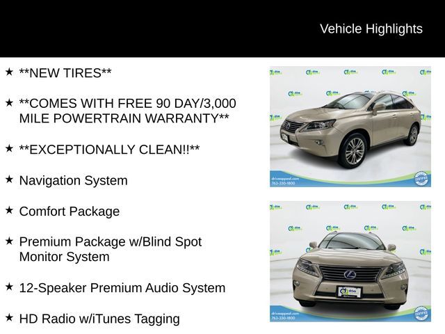 2013 Lexus RX 450h