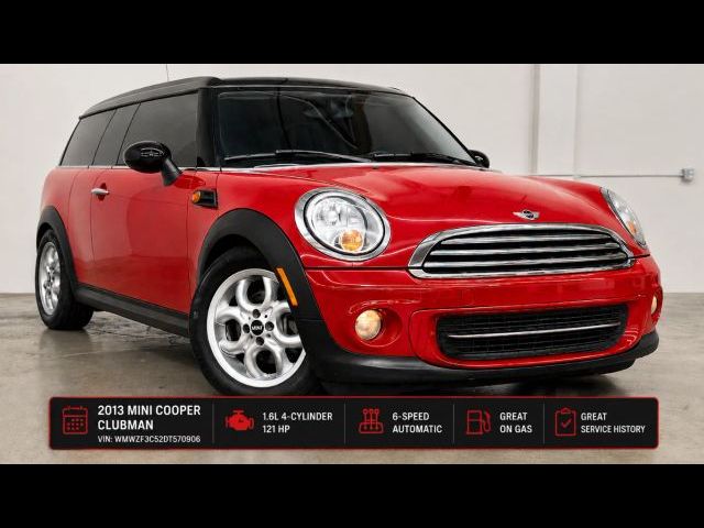 2013 MINI Cooper Clubman Clubvan