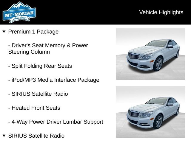 2013 Mercedes-Benz C-Class 