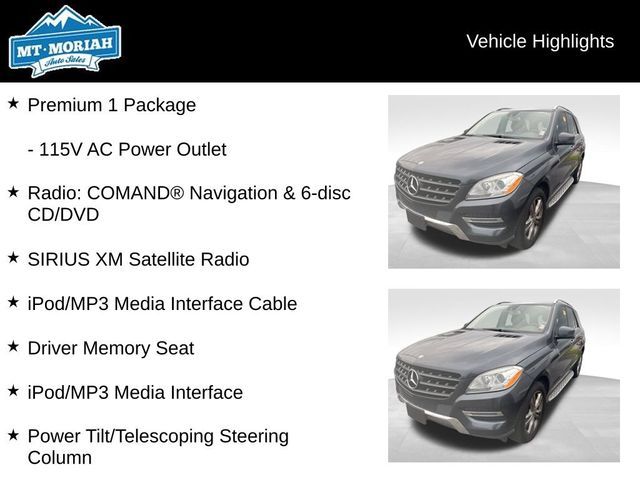 2013 Mercedes-Benz M-Class ML 350